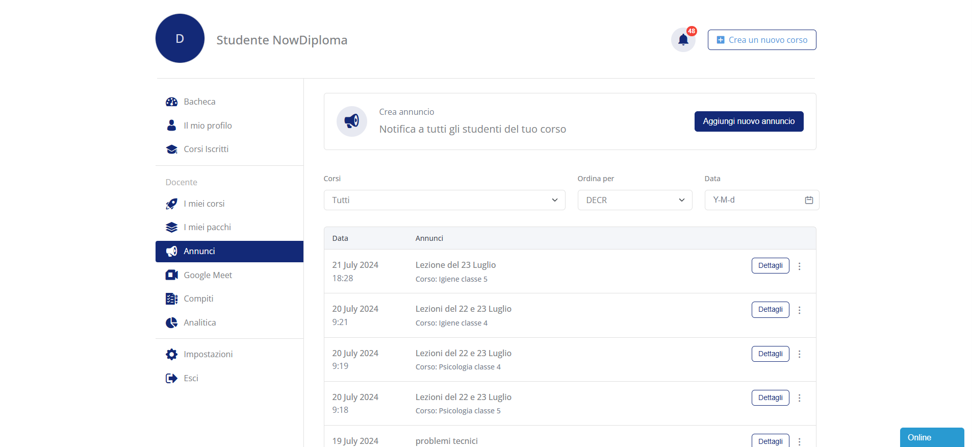 Streamline product interface showing Mentium